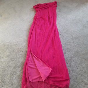 Sexy strapless dress by Nicole Miller